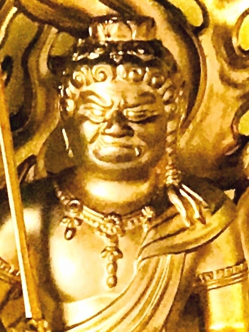 「護摩のご本尊　不動明王」